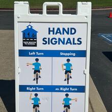 Hand Signal Sign